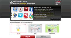 Desktop Screenshot of domostra.com